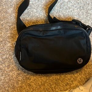 Lululemon black belt bag